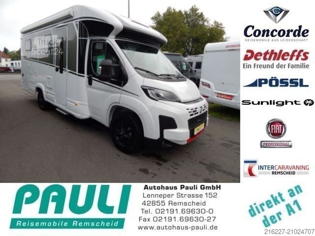Camping-car semi-intégré DETHLEFFS Trend T 6817 EB 8700¤ GESPART PAULI WINTERSALE