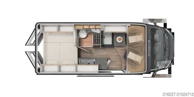 Camping-car SUNLIGHT Camper Van Cliff 600 Adventure Edition Safety Pa