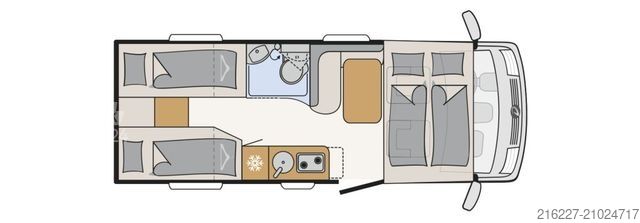 Camping-car intégral DETHLEFFS Globebus I 4 Active SUMMERSALE+AUTOMATIK