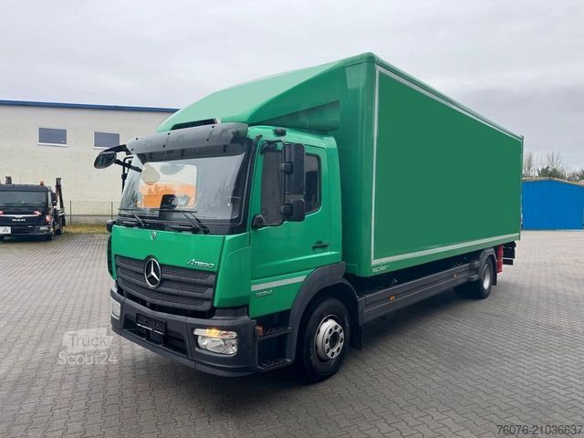 Camion caisson MERCEDES-BENZ Atego 1524 L 7.2 m Koffer LBW2t Seitentür Kamera
