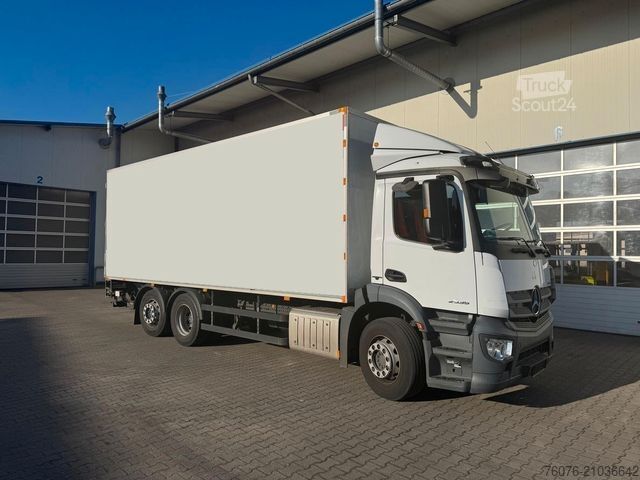 Camion caisson MERCEDES-BENZ Antos 2535 L 6x2/4 Frischdienst LBW 2t