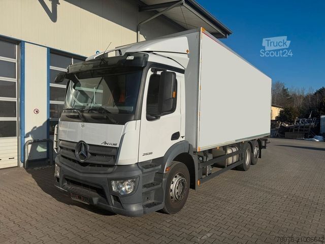 Camion caisson MERCEDES-BENZ Antos 2535 L 6x2/4 Frischdienst LBW 2t