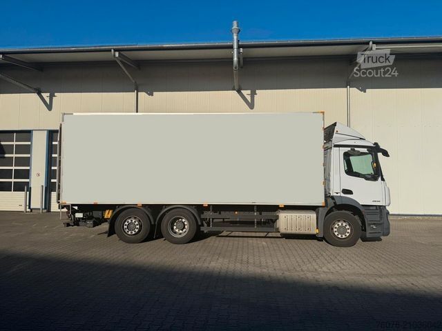 Camion caisson MERCEDES-BENZ Antos 2535 L 6x2/4 Frischdienst LBW 2t
