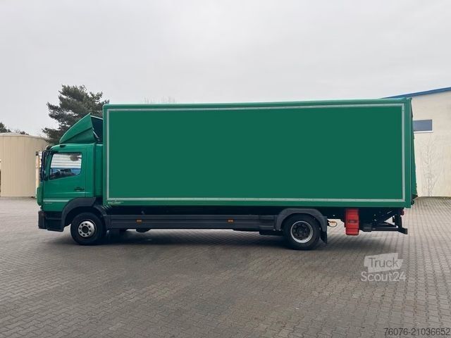 Camion caisson MERCEDES-BENZ Atego 1524 L 7.4 m Koffer LBW2t Seitentür Kamera