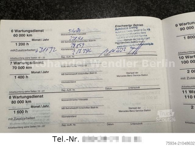 друго MERCEDES-BENZ 811 gr Haus 6 Sitze rre  orig.31tkm