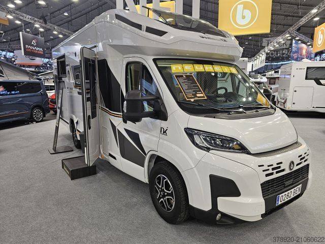 Half-integraal camper BENIMAR Mileo M282 NEUHEIT / RUNDSITZGRUPPE HECK