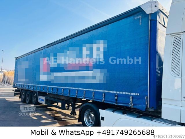 Open semitrailer with tarp SCHMITZ CARGOBULL SCS 24/L |Edscha|Tautliner|Palettenkasten|Lift