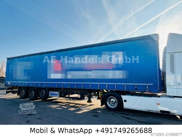 Open semitrailer with tarp SCHMITZ CARGOBULL SCS 24/L |Edscha|Tautliner|Palettenkasten|Lift