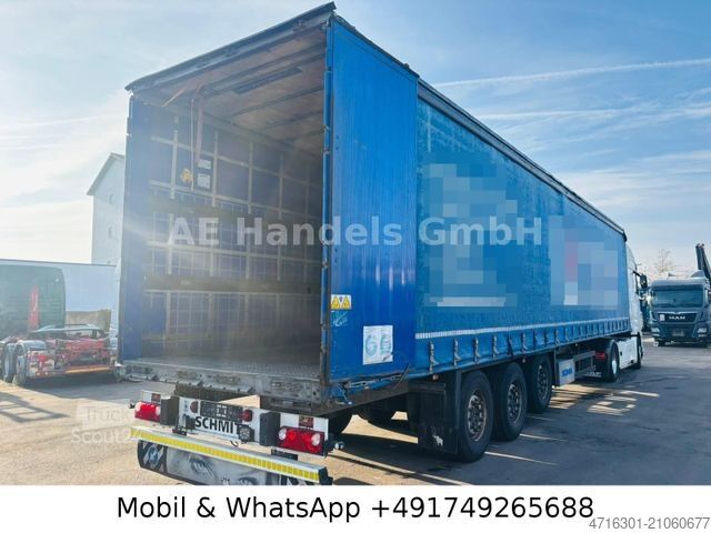 Open semitrailer with tarp SCHMITZ CARGOBULL SCS 24/L |Edscha|Tautliner|Palettenkasten|Lift