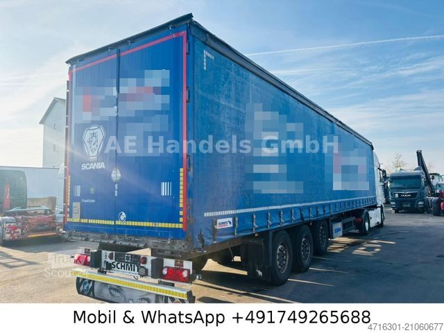 Open semitrailer with tarp SCHMITZ CARGOBULL SCS 24/L |Edscha|Tautliner|Palettenkasten|Lift