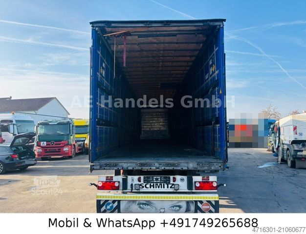 Open semitrailer with tarp SCHMITZ CARGOBULL SCS 24/L |Edscha|Tautliner|Palettenkasten|Lift