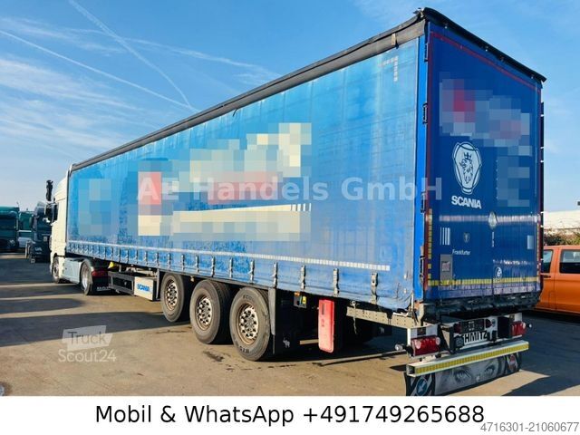 Open semitrailer with tarp SCHMITZ CARGOBULL SCS 24/L |Edscha|Tautliner|Palettenkasten|Lift
