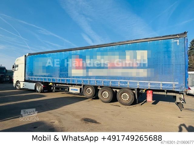 Open semitrailer with tarp SCHMITZ CARGOBULL SCS 24/L |Edscha|Tautliner|Palettenkasten|Lift