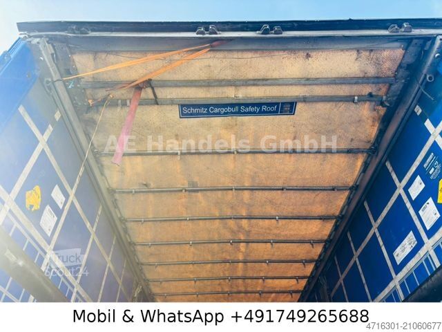 Open semitrailer with tarp SCHMITZ CARGOBULL SCS 24/L |Edscha|Tautliner|Palettenkasten|Lift