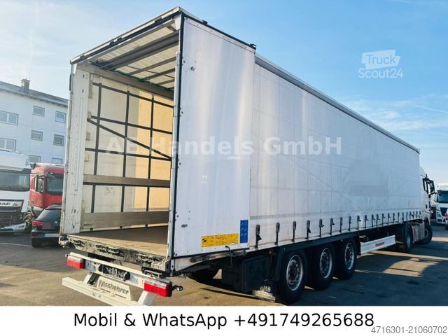 Open semitrailer with tarp KÄSSBOHRER XS MAXIMA |Edscha|Tautliner|Scheibenbremsen