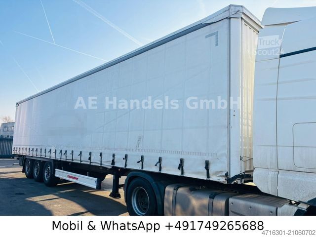 Open semitrailer with tarp KÄSSBOHRER XS MAXIMA |Edscha|Tautliner|Scheibenbremsen