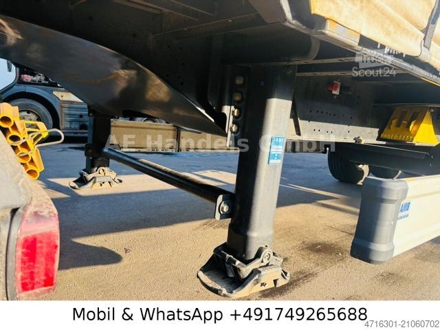 Open semitrailer with tarp KÄSSBOHRER XS MAXIMA |Edscha|Tautliner|Scheibenbremsen