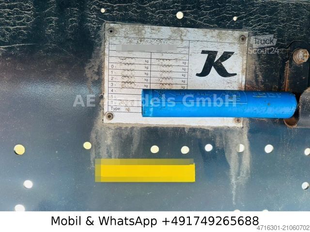 Open semitrailer with tarp KÄSSBOHRER XS MAXIMA |Edscha|Tautliner|Scheibenbremsen