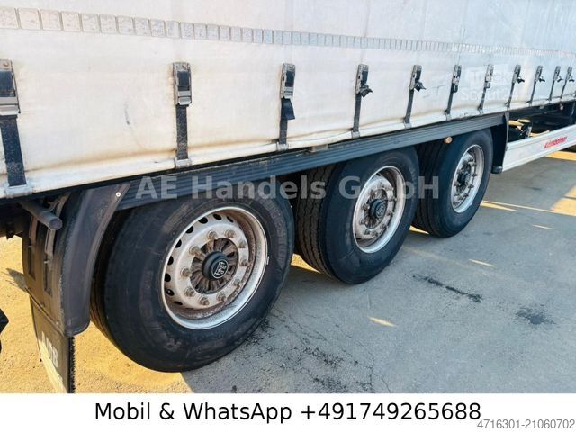 Open semitrailer with tarp KÄSSBOHRER XS MAXIMA |Edscha|Tautliner|Scheibenbremsen