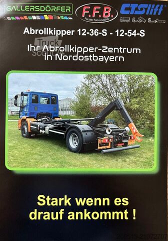 Camion benne à bras amovible Iveco Eurocargo ML180E320