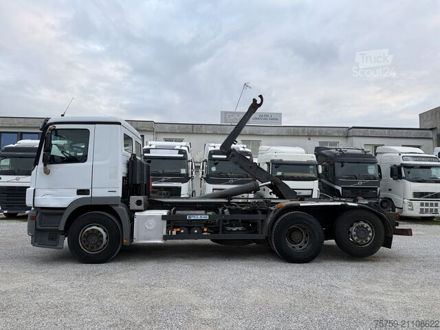 φορτηγό γερανός roll-off Mercedes-Benz Actros 2541 Abrollkipper PRISMAG 26Ton