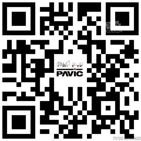 Piattaforma di carico PAVIC BPA 18 64ZC Drehschemel Containerpritsche NEU
