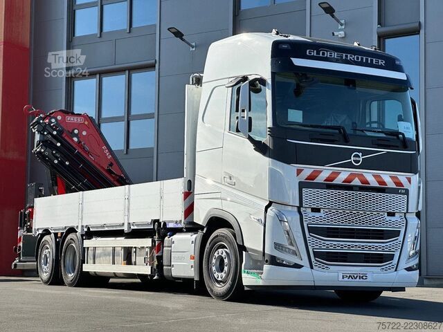 Транспорт на контейнери Volvo FH 500 6x2 Containerpritsche mit FASSI 545RA.2.28