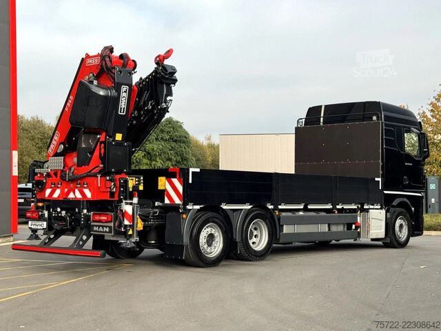 Nosturiauto MAN TGX 26.540 6x2-4 LL Containerpritsche Fassi 545