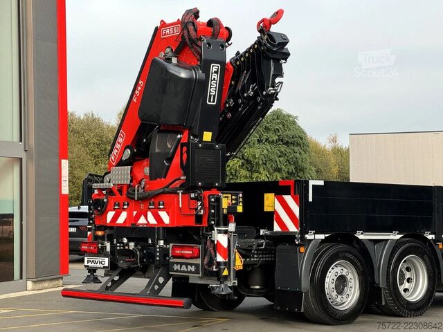 Nosturiauto MAN TGX 26.540 6x2-4 LL Containerpritsche Fassi 545