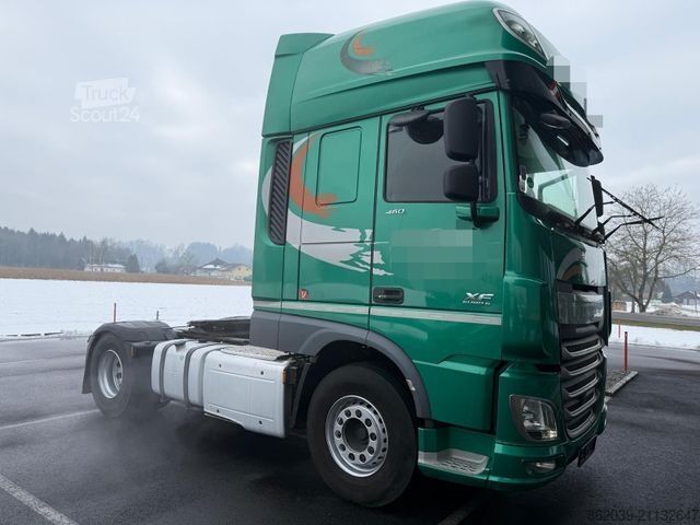 Standard tractor unit DAF XF 460 ADR GEFAHRENGUT 1 A ZUSTAND