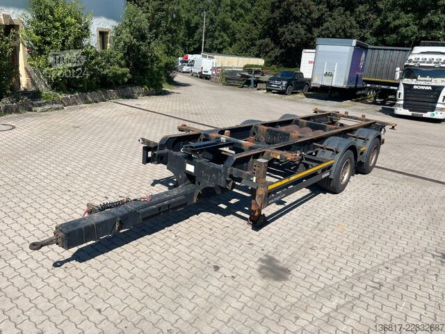Utskiftbart chassis-tilhenger KRONE ZW18 Tandem BDF 7,82 Container Wechselfahr