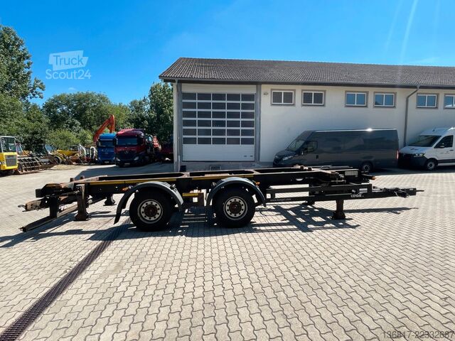 Utskiftbart chassis-tilhenger KRONE ZW18 Tandem BDF 7,82 Container Wechselfahr