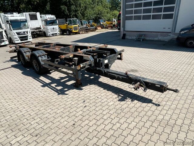 Utskiftbart chassis-tilhenger KRONE ZW18 Tandem BDF 7,82 Container Wechselfahr