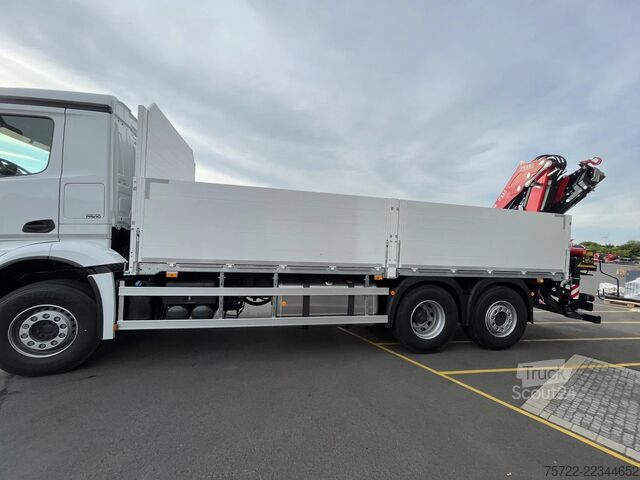 Mercedes-Benz Actros 2548 L 6x2 M-FHS Baustoff-Pritsche FASSI...