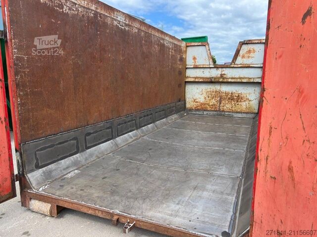 Hákový kontajner  CONTAINER SCARRABILE USATO A CIELO APERTO