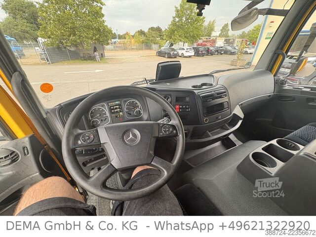 Tovorno vozilo s ravno platformo in ponjavo MERCEDES-BENZ Atego 1527*E6a*LBW*Klima*TÜV*AHK*Bordwände