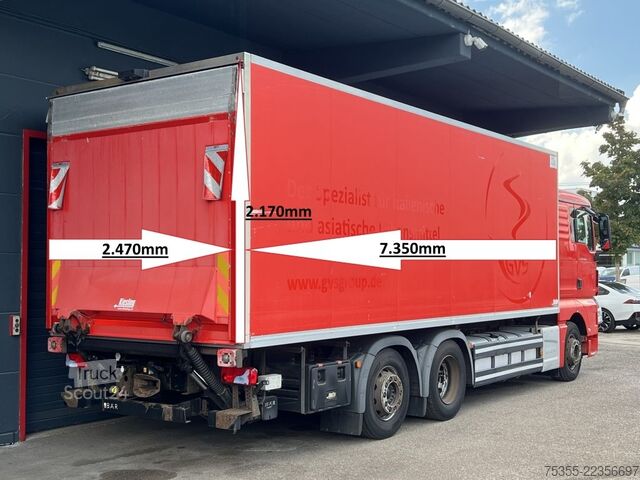 Rashladni kamion MAN TGX 26.440 Klima Lenkachse 7,35m MitsubishiTU100