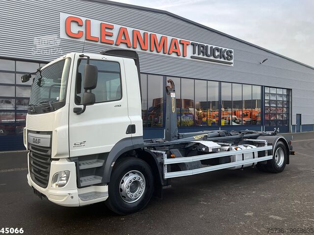 Sistema a braccio con gancio DAF FA CF 410 Euro 6 Palfinger 18 Ton haakarmsysteem