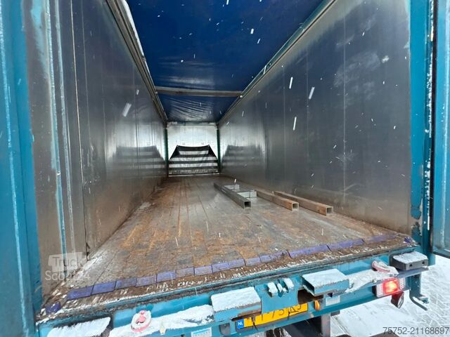 Fond mouvant Knapen Trailers 50m3 Walkingfloor Zijdeuren/Side doors Top cond...