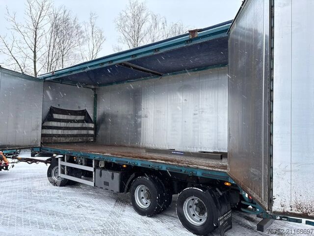 Fond mouvant Knapen Trailers 50m3 Walkingfloor Zijdeuren/Side doors Top cond...