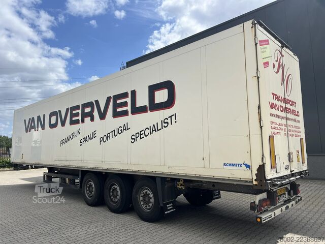 Valise Schmitz Cargobull SKO 24 SKO24 / SAF DISC / 2x LIFTAXLE / GALVANI...