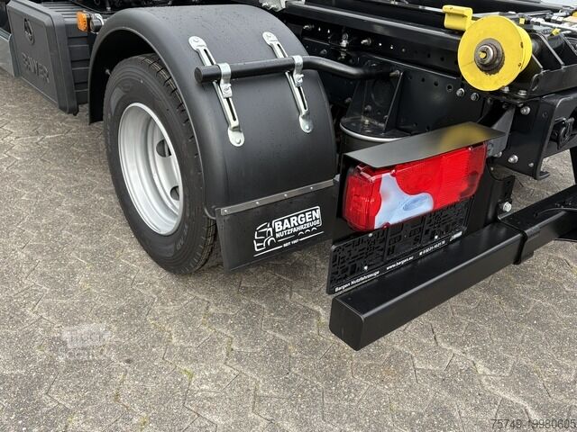 Αυτοκίνητο συλλογής απορριμμάτων Telehoist με ανυψωτικό βραχίονα man TGL 8.160 BL City Abollkipper Schaltgetriebe