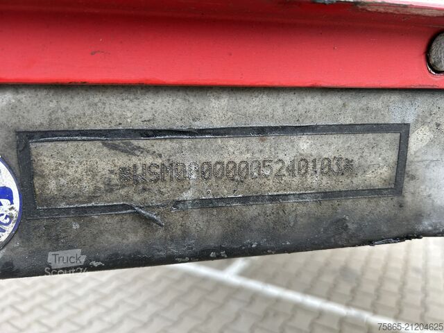 Bavul Schmitz Cargobull SCB S2 / Box Trailer / 2 as Disk / APK TUV 07-26