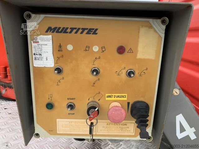 Kasa kamyoneti Iveco Daily Multitel 160 ALU DS - 16m