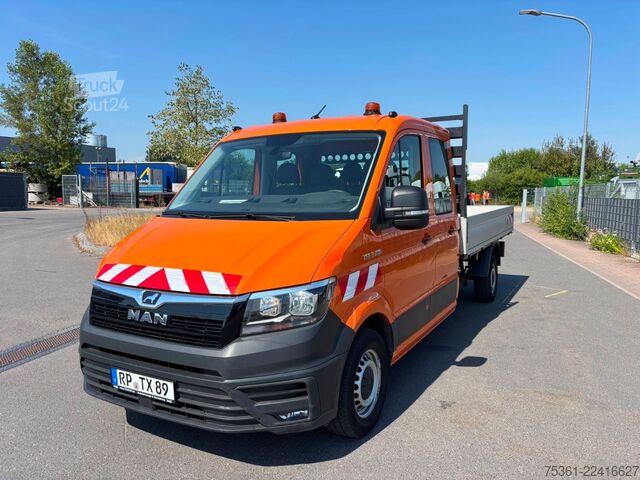 Furgonetka pick-up MAN TGE 3.180 4x2 DoKa Pritsche langer Radstand AHK