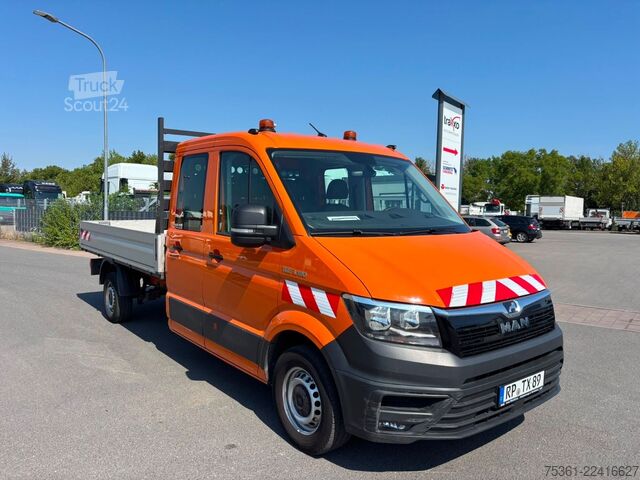 Furgonetka pick-up MAN TGE 3.180 4x2 DoKa Pritsche langer Radstand AHK