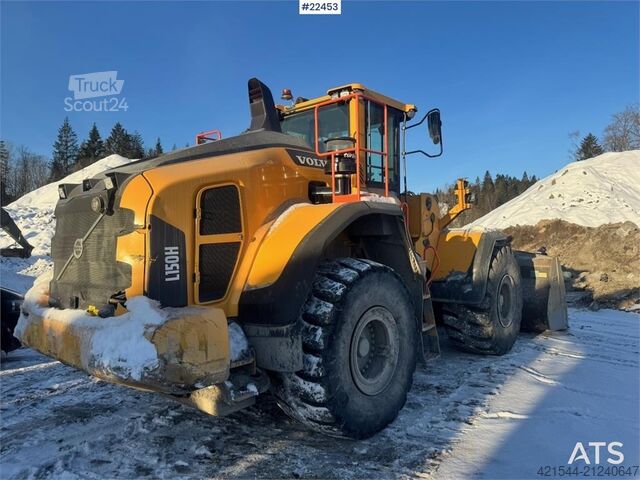 Kuormaaja Volvo L150H Wheel Loader w/ Bucket – 7,200 Hours WATCH V