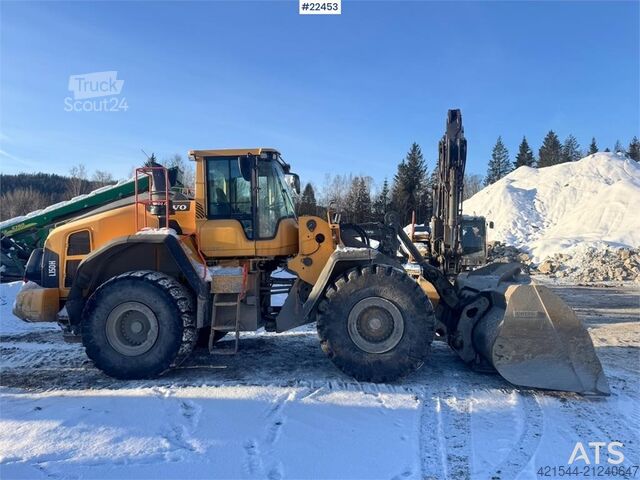 Kuormaaja Volvo L150H Wheel Loader w/ Bucket – 7,200 Hours WATCH V