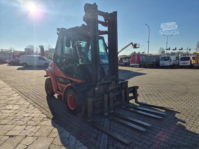 šakinis krautuvas Linde H60D-03 / 1 OWNER / SERVICED! LAST SERVICE 16.0...
