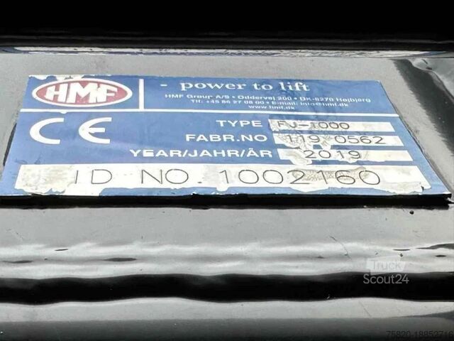 Самосвал с краном Scania R530 V8 NGS 8X4 TRIDEM MET HYVA 2Z KIPPER + HMF...